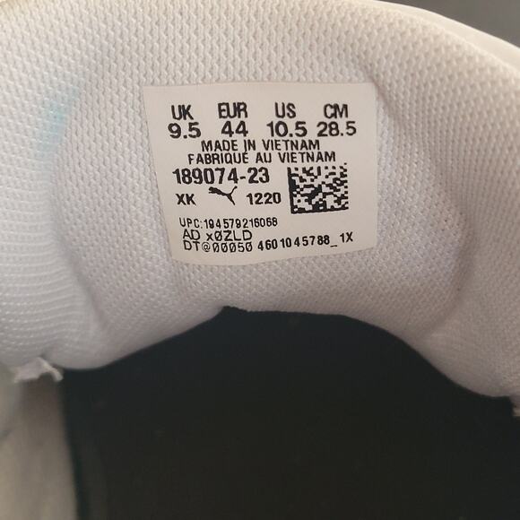 Puma Men's Cell Surin 2 Cross Trainers Shoes White Navy Size 9.5  Good Condition - Picture 7 of 7